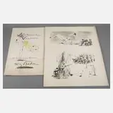 Prof. Fritz Behn, Zyklus "Afrikanische Visionen", Lithographien