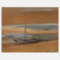 Max Schmidt, Boote am Strand