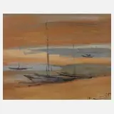 Max Schmidt, Boote am Strand