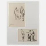 Hanns Georgi, Paar Figurenstudien