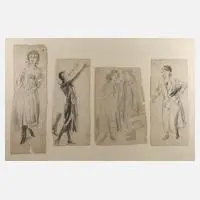 Hanns Georgi attr., Frauenstudien