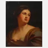 Achille Leonardi, Portrait einer Malerin
