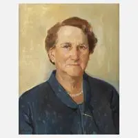 George Cherepov, Damenportrait, Öl auf Leinwand