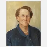 George Cherepov, Damenportrait, Öl auf Leinwand