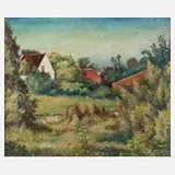 Richly, Am Stadtrand, Öl auf Leinwand