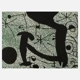 Sternenwesen by Joan Miró, Farblithographie, offered Aug 2021