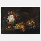 Josef Planer, Tafelstillleben, Öl auf Leinwand und Keilrahmen
