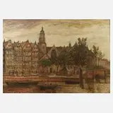 W. Prinz, In Holland, Öl auf Leinwand