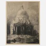 Paul Herrmann, Santa Maria della Salute, Radierung