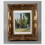 Richard Zschumpelt, "Naumburger Dom", Aquarell