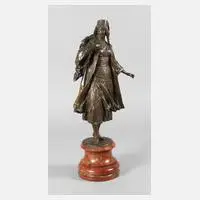 Mädchen in Tracht by Berndorf, Bronze, offered Nov 2021
