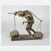 Wasserträger by D. Balner, Bronze, offered Nov 2021