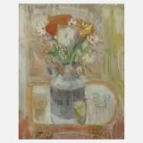 Hans Olde der Jüngere, Blumenstillleben, pastellner