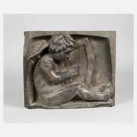 Felix Pfeifer, Wandrelief, Bronze