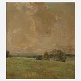 E. Schubert, "Ostersee-Erinnerungen", Öl auf Platte