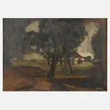 Max Zettler, Sommer auf dem Land, 1922