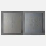 Karl-Ludwig Lange, Zwei Gemälde, 1997, Öl auf Leinwand