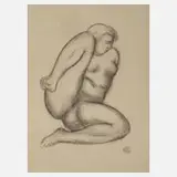 Aristide Maillol, Weiblicher Akt, Lithographie