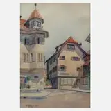 Gunnar Widforss, Straßenszene