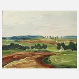 Fredo Bley, Frühlingshafte Vogtlandlandschaft