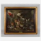 Jan Brueghel der Jüngere, Die Opfer Kain und Abels, Öl auf Kupferblech