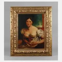 W. Schwarz, Marguerite Gardiner nach Lawrence, Öl auf Leinwand