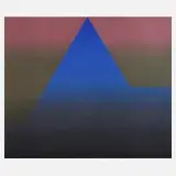 Prof. Anton Stankowksi, Geometrische Komposition, Farbserigraphie