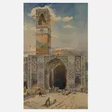 Albert Hunnemann, Orientalische Szene, 1935, Aquarell