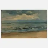 Heinz Krob, "Scheveningen", Aquarell