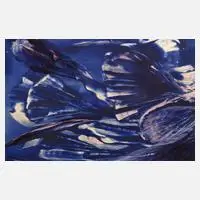 K. Marx, Blaue Komposition, 2001