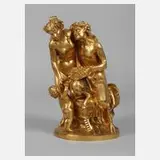 Michel Clodion, Satyr, Nymphe und Putto