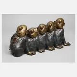 Loriot, "Comedian Harmonists" Bronze, Bronze