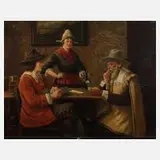 Bruno Blätter, Holländische Stubenszene, Öl auf Leinwand