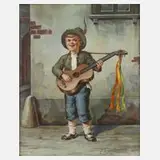 Josef Trattmann, Der kleine Musikant, federgeschmücktem