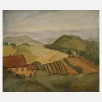 Brigitte Dietzsch, "Toskana", Aquarell