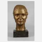 Johannes Konstantin Göldel, Damenbüste, Bronze
