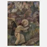 Nekrasov, "Heiliger Sergius von Radonesch", Öl auf Leinwand