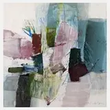 Greet Helsen, Komposition, Acryl auf Leinwand