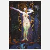 Prof. Ernst Fuchs, "Die Entkleidung der Esther"