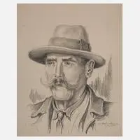Hans Weiß-Aue, Herrenportrait