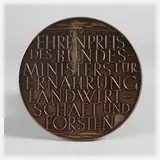 Walter Schoneweg, Ehrenpreis-Plakette, Bronze