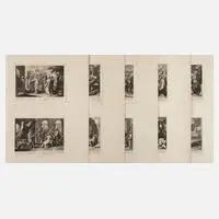 Charles-Louis Simonneau, Graphikserie