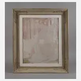 Maurice Denis, "Nymphe couronnée de pâquerettes", Farblithographie in dezenter Farbigkeit