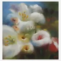 S. Kani, Gartenstück, Pastell