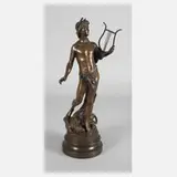 Louis Gossin, Orpheus mit Lyra, Bronze