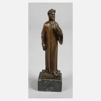 Andor Ruff, Miniatur Dante Alighieri, Bronze