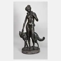 Adolf Müller-Crefeld, große Diana, Bronze