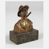 H. Töcking, "Jäger Franz'l", Bronze