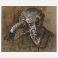 Ernst Holzhäuser, "Mutter Bingel", Kohle