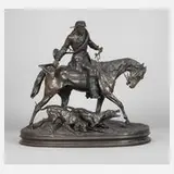 Valet de chasse by Pierre-Jules Mêne, Bronze, offered Sep 2023